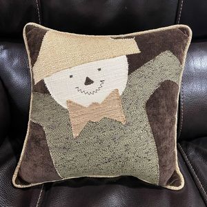 Woof & Poof 2011 Fall Scarecrow Accent Pillow